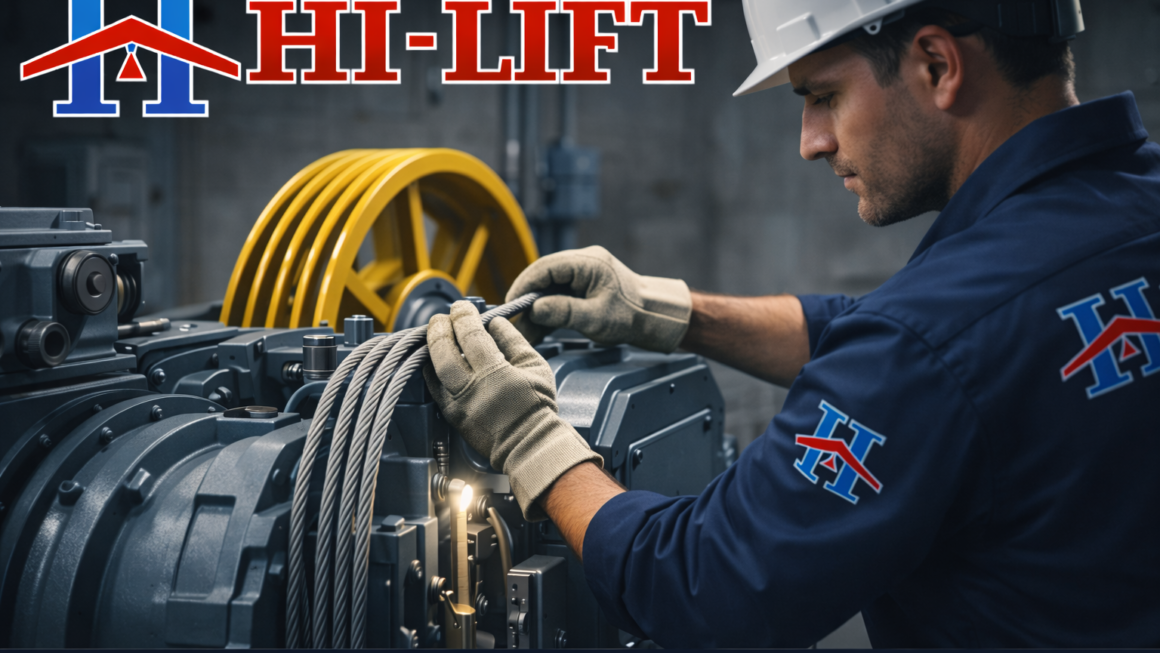 واير الاسانسير