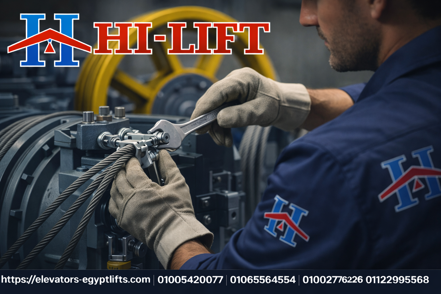 واير الاسانسير