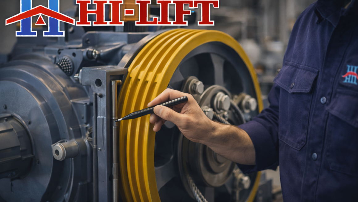  ماكينة مصعد جيرلس