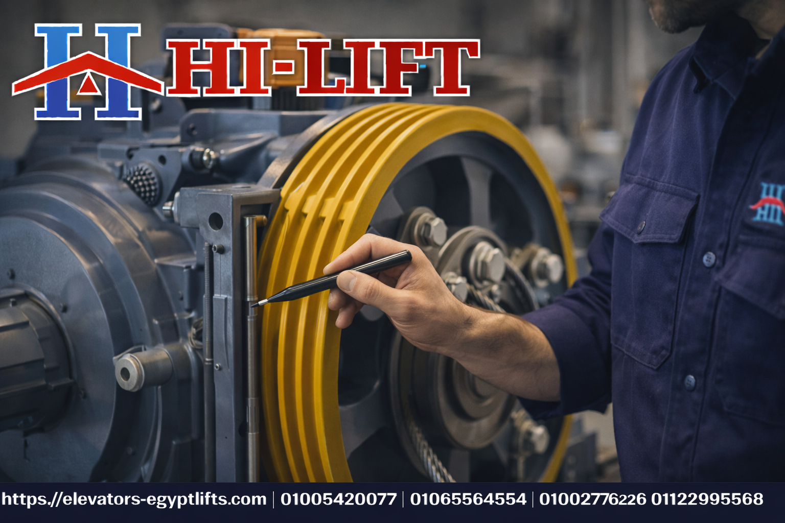 ماكينة مصعد جيرلس