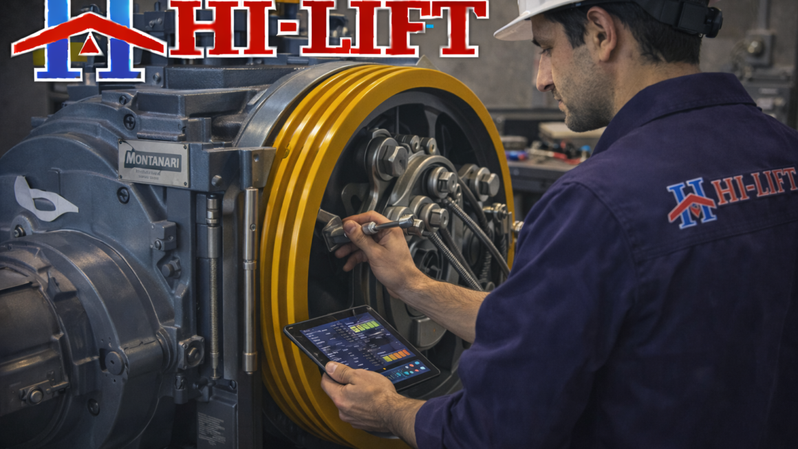 ماكينة مصعد مونتنارى