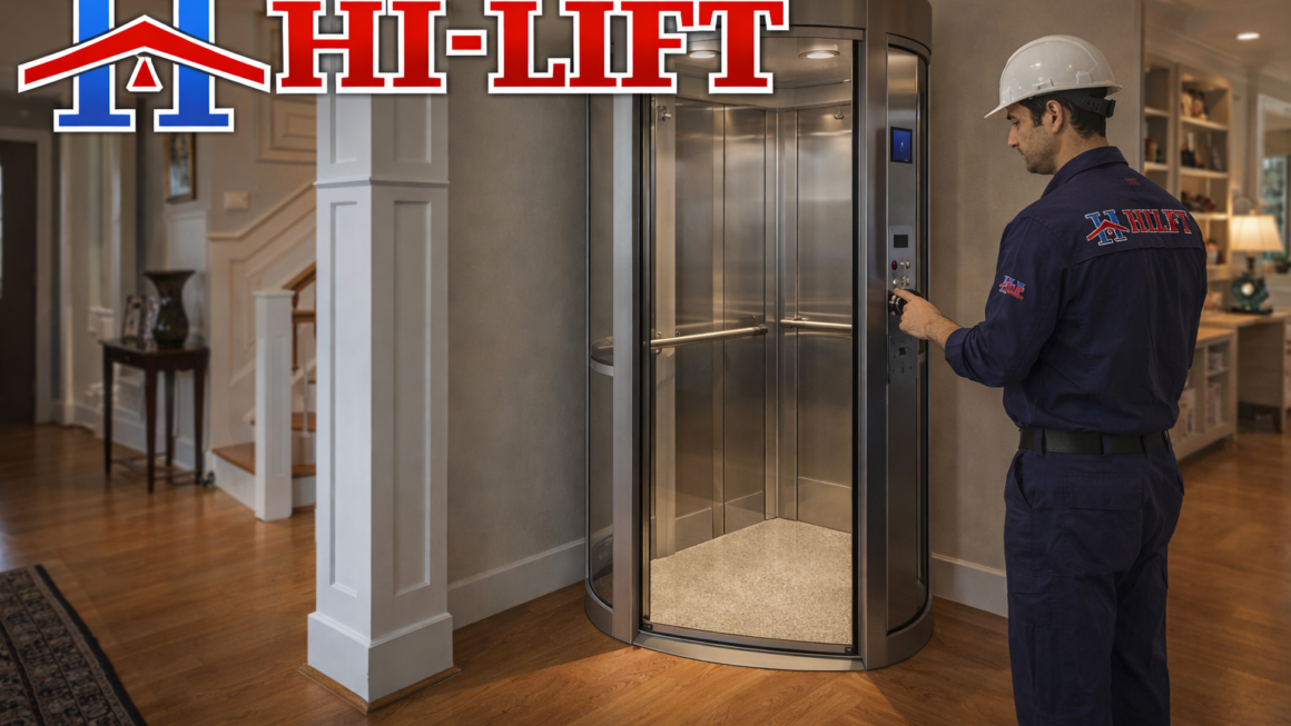 مصاعد بدون حفر وبدون غرفة