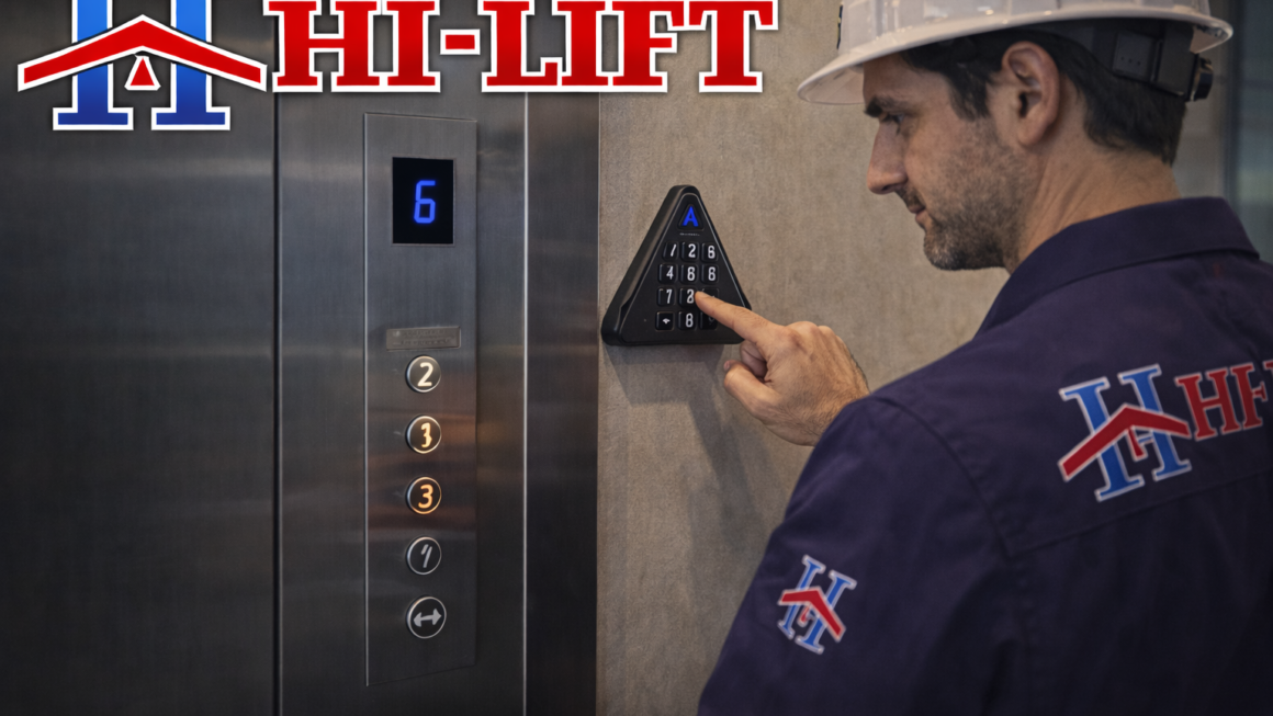 جهاز شفرة الاسانسير