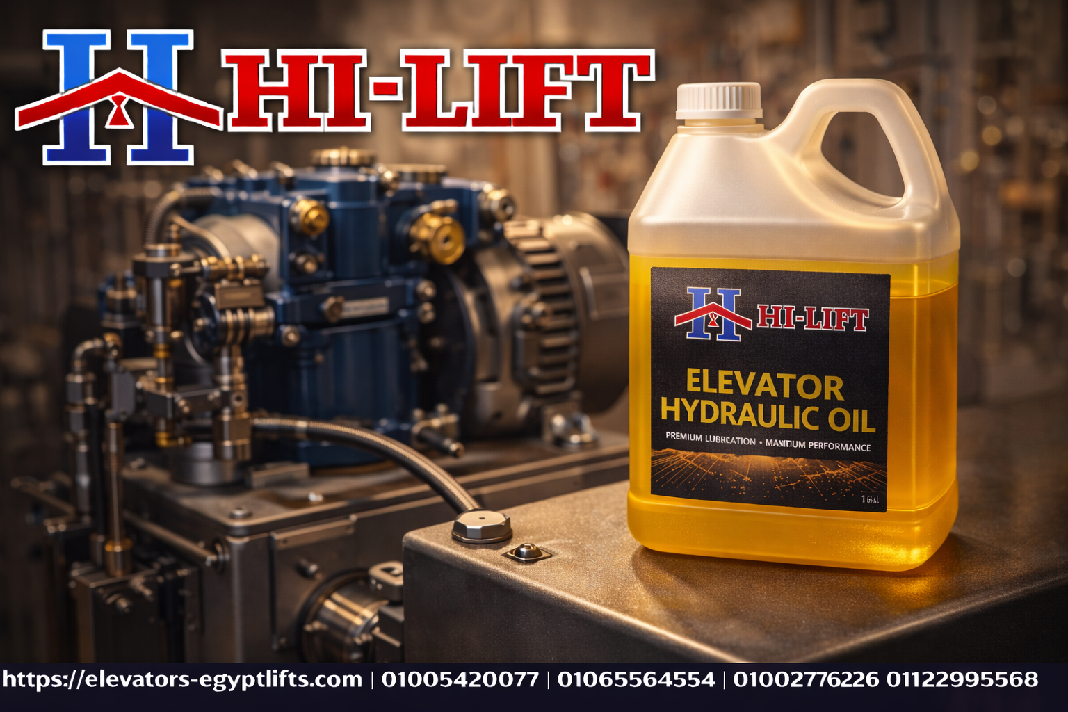 زيت المصاعد