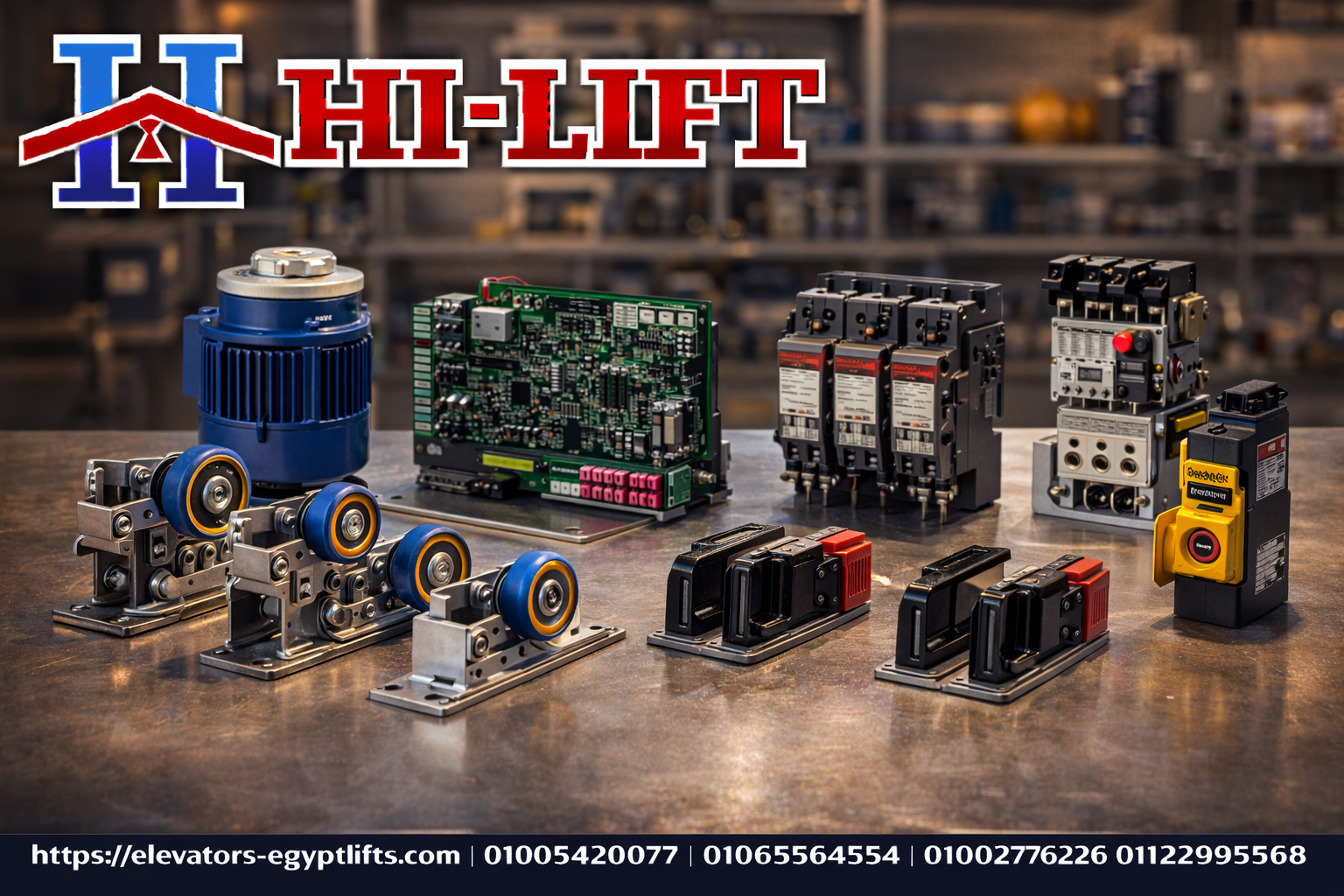 قطع غيار مصاعد