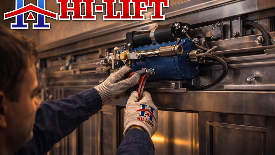 طرمبة باب المصعد