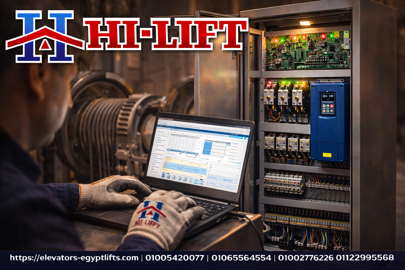 كنترول مصاعد