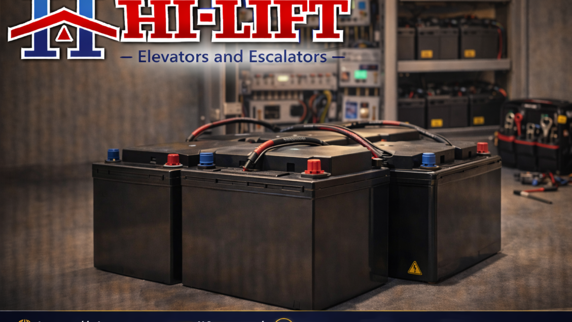 بطاريات المصاعد