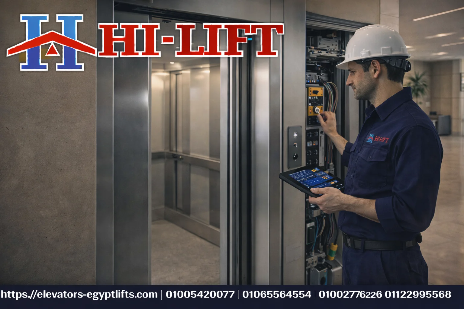 انواع المصاعد