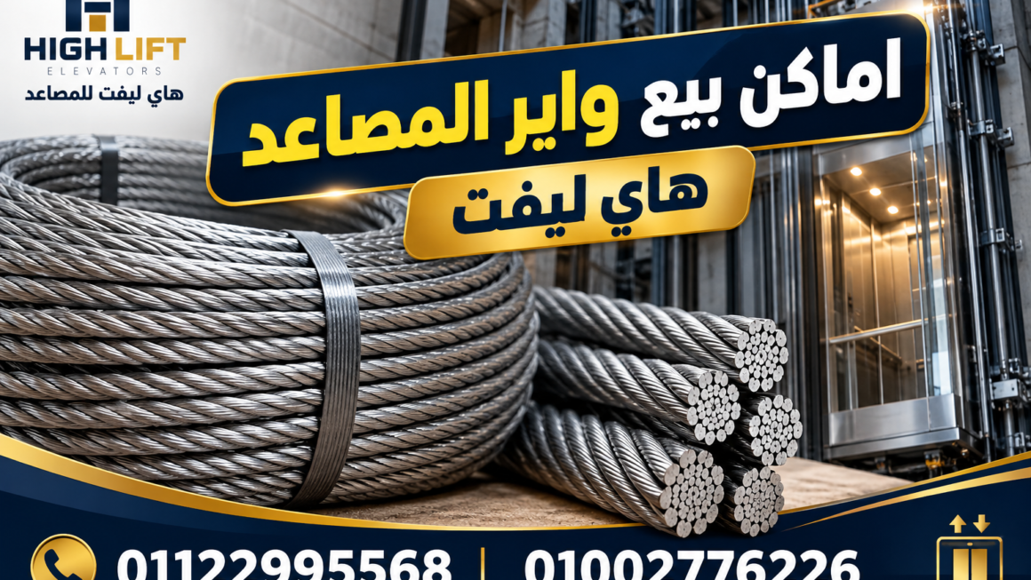 اماكن بيع واير المصاعد في مصر | دليل الشراء والمقاسات والأسعار